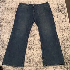 Men’s Paper demin& cloth Jeans